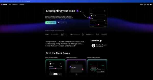 Langflow のサムネイル