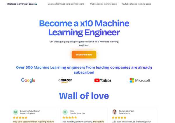 Machine Learning at Scale のサムネイル